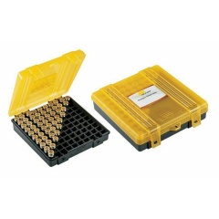Коробка Plano 1225-00 для хранения 100 патронов .357 Mag, .38 Spec, .38 S&amp;W калибра Жёлтый