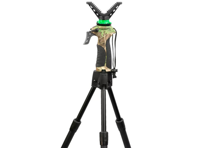Опора телескопическая для оружия FieryDeer Gen3 3 ноги Камуфляж