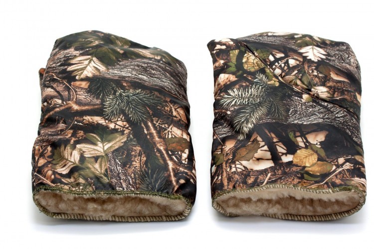 Рукавицы Стикхант Лесник зимние непромокаемые Лес осенний