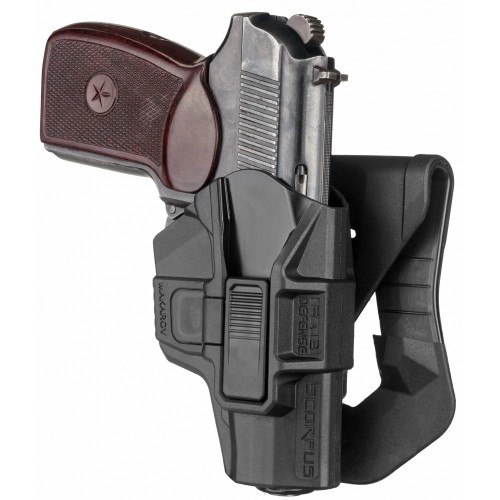 Кобура поворотная с кнопкой Fab Defense MX MAKAROV SR SC-MAKSRB для пистолета Макарова Черная