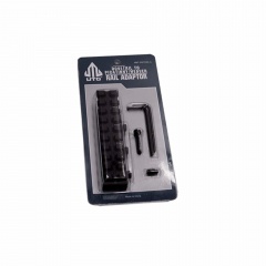 Планка Picatinny Leapers UTG MNT-PMTOWL-A для оптических приборов на Призму (9-11 мм) на 9 шагов