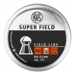 Пульки для пневматики RWS Field Superfield Полусферические 4.5 мм 0.54 г (500 шт)