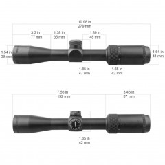 Прицел оптический Vector Optics Matiz 2-7X32 SFP FP WP (SCOM-26P) Сетка Крест