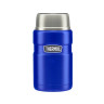 Термос для еды THERMOS KING SK-3020 0.71L, складная ложка из нержавеющей стали, королевский синий