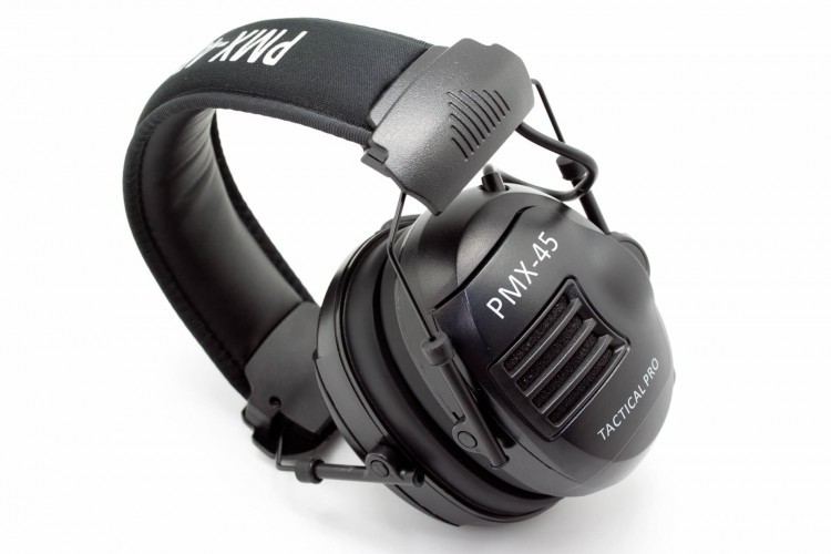 Наушники активные стрелковые PMX Tactical Pro PMX-45 28-85 ДБ Черный