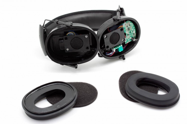 Наушники активные стрелковые PMX Tactical Pro PMX-45 28-85 ДБ Черный