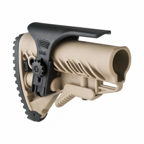 Подщечник Fab Defense GCP для приклада GLR-16 Черный