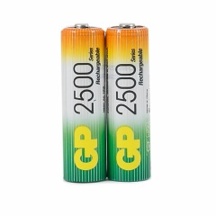 Аккумулятор GP Rechargeable 250AAHC Тип LR6 (AA) 1.2V 2500 мАч Без защиты 2 шт