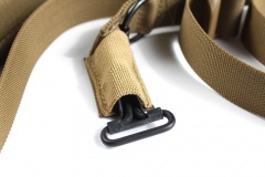 Ремень оружейный тактический Долг М3 1-2-3 точечный с мягкой подушкой стандартный Койот