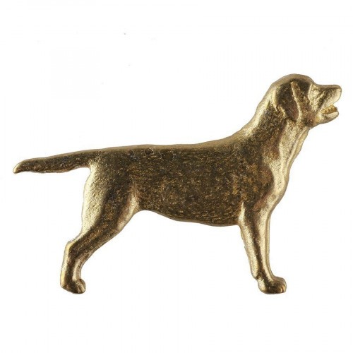 Значок Лабрадор Латунь