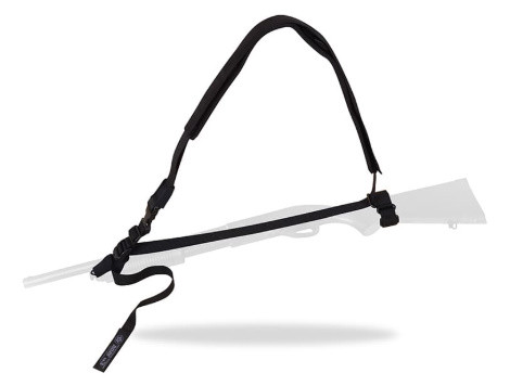 Ремень оружейный тактический Долг М3 1-2-3 точечный с мягкой подушкой быстросъёмный (QD) Чёрный