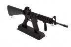 Модель сувенирная в виде оружия Microgun L M4A1 RIS с ручкой стандартный приклад стандартный прицел