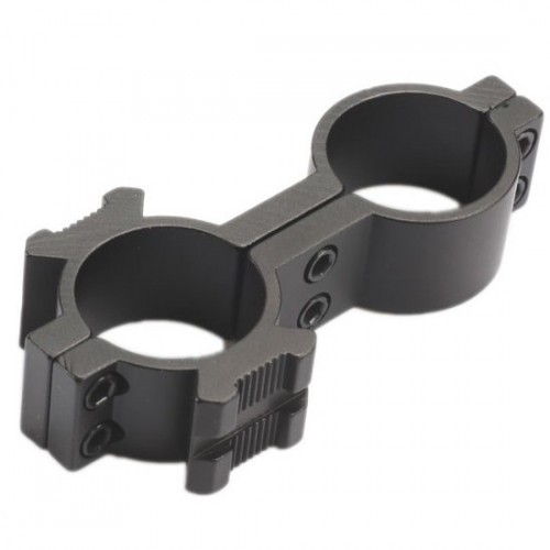 Крепление Стикхант Clip On для фонаря 24.5 мм на ствол с планкой Weaver / Picatinny