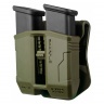 Пенал двойной поворотный Fab Defense PG-9S SC-PG9SG для Glock 9 мм Хаки