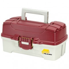 Ящик Plano One Tray Tackle Box (620106) для хранения приманок и аксессуаров с 1-уровневой системой Красный / Белый