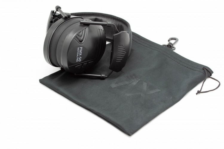 Наушники активные стрелковые PMX Tactical Pro PMX-50 28-85 ДБ Черный