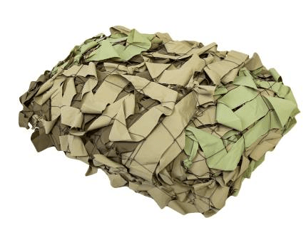 Сеть маскировочная RusForce профессиональная армейская 3х6 м летняя Лес