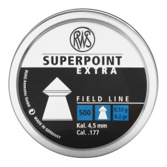 Пульки для пневматики RWS Field Superpoint Extra Конусообразные 4.5 мм 0.53 г (500 шт)