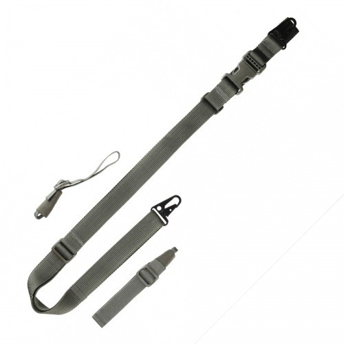 Ремень оружейный VEKTOR Р-26 тактический трехточечный без плечевой накладки Зеленый