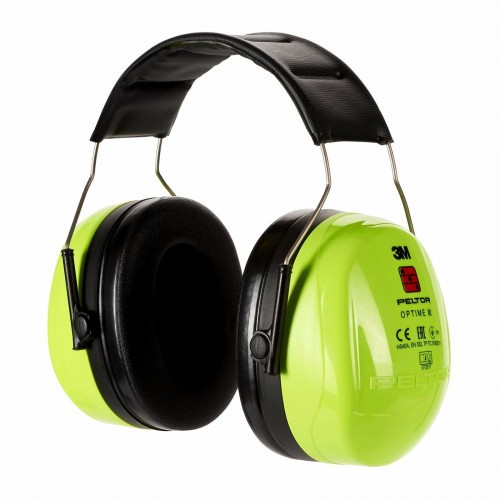 Наушники пассивные 3М Peltor Optime III H540A-461-GB SNR 35 с стандартным оголовьем Салатовый