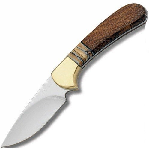 Нож фиксированный Buck Knives Ironwood Ranger Skinner 0113IWSLE-B Клинок 8 см Коричневый