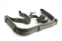 Ремень оружейный тактический Долг М3 1-2-3 точечный с мягкой подушкой универсальный Хаки