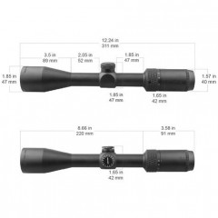 Прицел оптический Vector Optics Matiz 3-9X40 SFP FP WP (SCOM-27P) Сетка Крест
