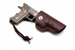 Брелок Microgun M Пистолет Colt 1911 Infinity Серебряный