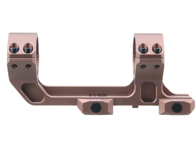Кронштейн-моноблок Vector Optics 1-Piece Extended Picatinny AR Mount на Picatinny D=30 мм H=38 мм 20 MOA Койот