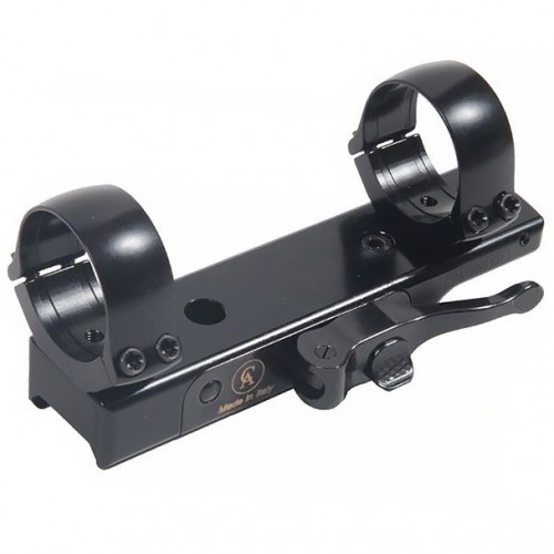 Кольца-моноблок для прицела Contessa Alessandro (SBP01/SP05) быстросъемные D=25.4 мм H=5 мм на Weaver | Низкий