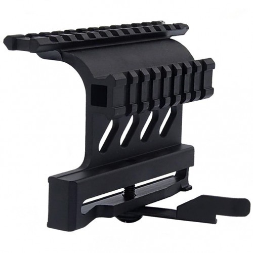 Кронштейн Стикхант Side QD Быстросъёмный для АК / Вепрь / Сайга на Weaver / Picatinny