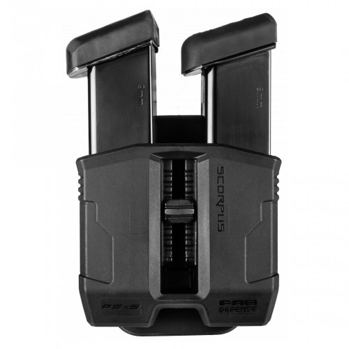 Пенал двойной Fab Defense PS-9 SC-PS9B для 9 мм стальных магазинов Черный