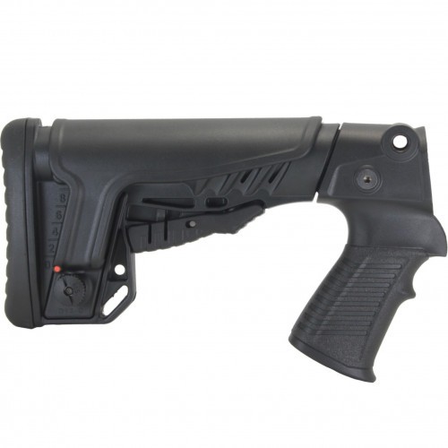 Приклад телескопический DLG Tactical TBS Shock (DLG9205) для Khan / Hatsan / Safak AV / Torun Arms с упором