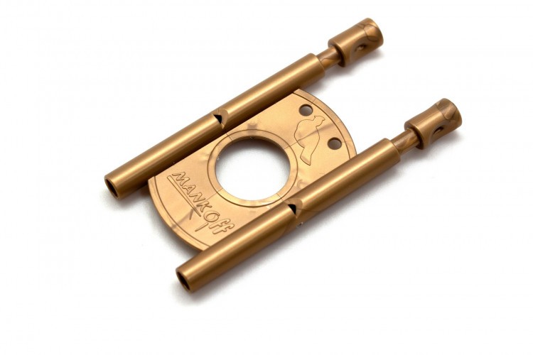 Манок духовой на рябчика Mankoff Duet 3120/2 Двойной Золото