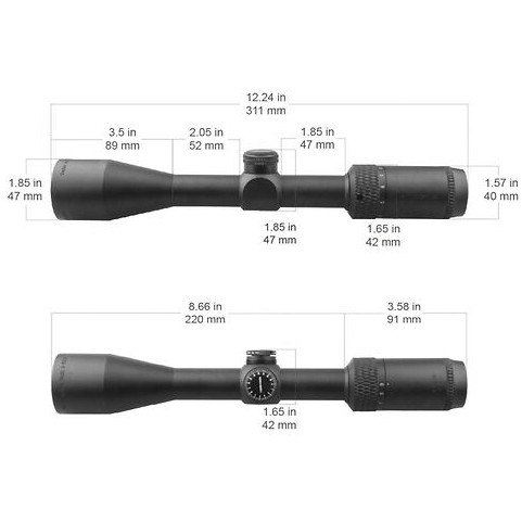Прицел оптический Vector Optics Matiz 3-9X40 SFP FP WP (SCOM-32Q) Сетка MIL
