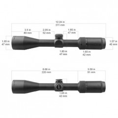Прицел оптический Vector Optics Matiz 3-9X40 SFP FP WP (SCOM-32Q) Сетка MIL