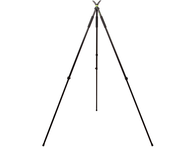 Опора телескопическая для оружия ShotTime ST-TS3-180 3 ноги 2 колена Черный