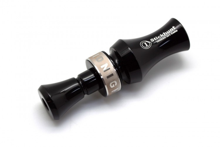 Манок духовой на утку акриловый Stickhunt ArtCalls Midnight 1 лепесток Чёрный