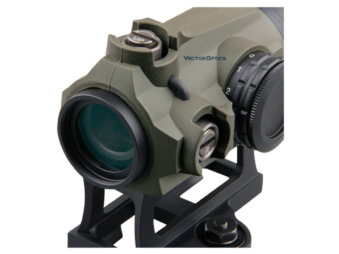 Прицел коллиматорный Vector Optics Maverick-III 1x22 S-MIL Flat Dark Earth Rubber Cover DOT 3 МOA