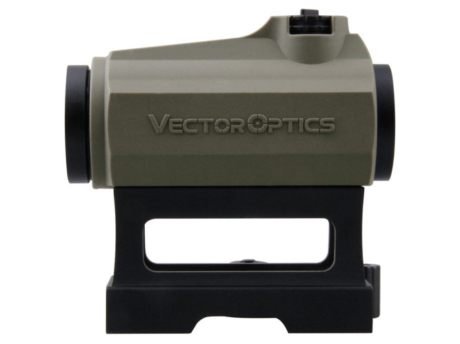 Прицел коллиматорный Vector Optics Maverick-III 1x22 S-MIL Flat Dark Earth Rubber Cover DOT 3 МOA