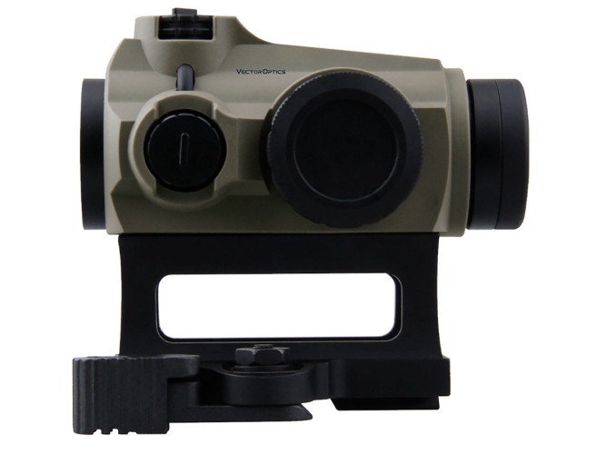 Прицел коллиматорный Vector Optics Maverick-III 1x22 S-MIL Flat Dark Earth Rubber Cover DOT 3 МOA