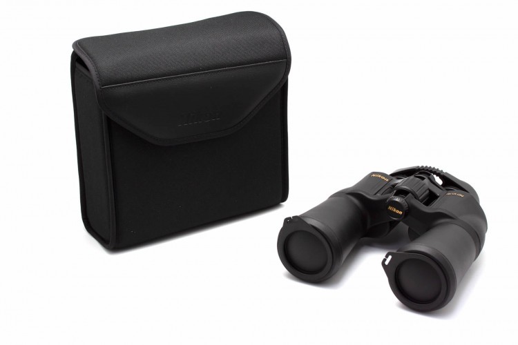 Бинокль Nikon Aculon 10x50 BAA814SA Porro | Eco-glass Черный
