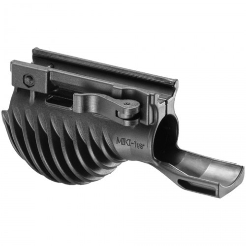 Рукоятка тактическая Fab Defense MIKI 1 с креплением для фонаря 1/8 дюйма Черный