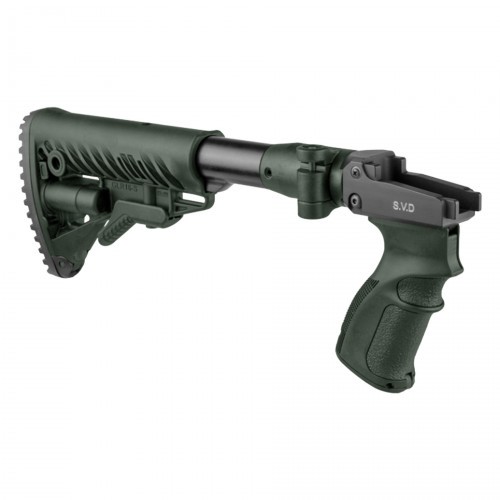 Приклад телескопический Fab Defense M4-SVD для СВД / Тигр Хаки