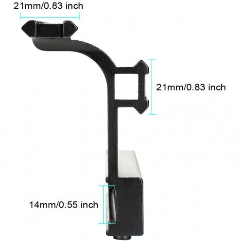 Кронштейн Стикхант Side для АК / Вепрь / Сайга на Weaver / Picatinny