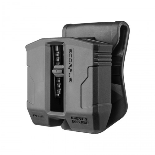Пенал двойной поворотный Fab Defense PS-9S SC-PS9SB для 9 мм стальных магазинов Черный