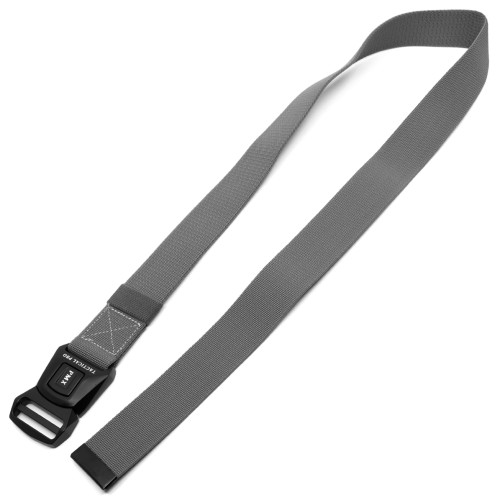 Ремень брючный PMX-18 с металлической застёжкой Серый