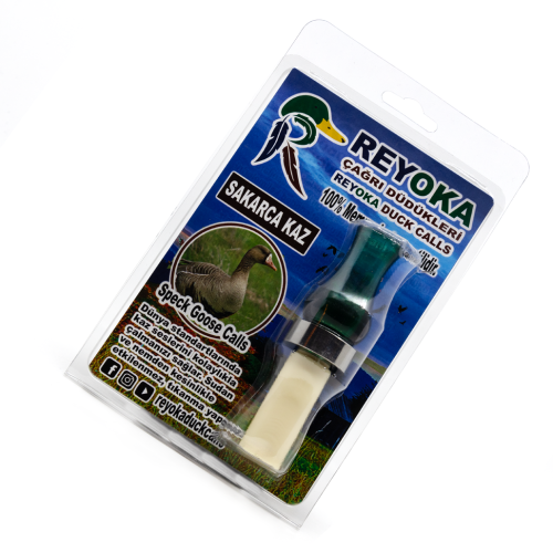 Манок духовой на белолобого гуся Reyoka Gus Зелёный / Белый