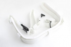 Ремень оружейный тактический Долг М3 1-2-3 точечный с мягкой подушкой универсальный Белый