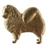 Значок Шпиц Латунь